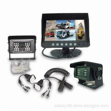 Security Surveillance Systems with 7-inch TFT LCD Standalone Monitor and Sharp CCD Image Sensor